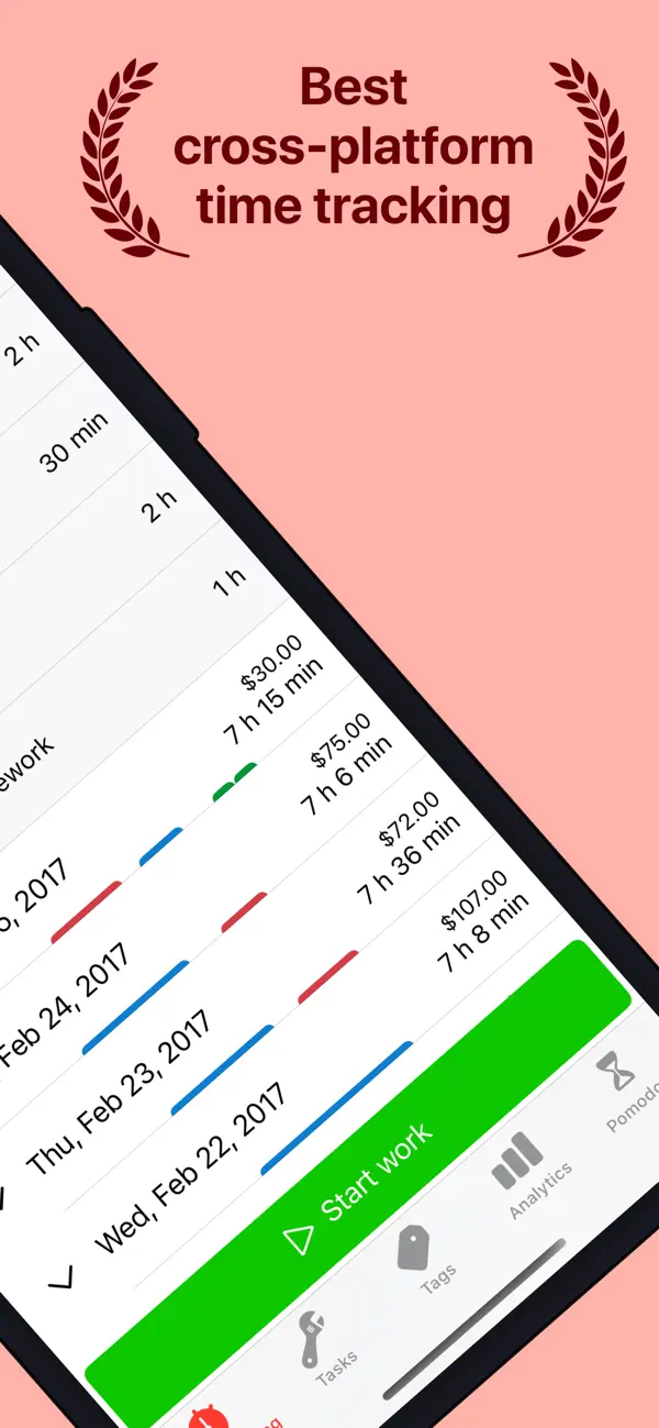 WorkingHours Screenshot 3