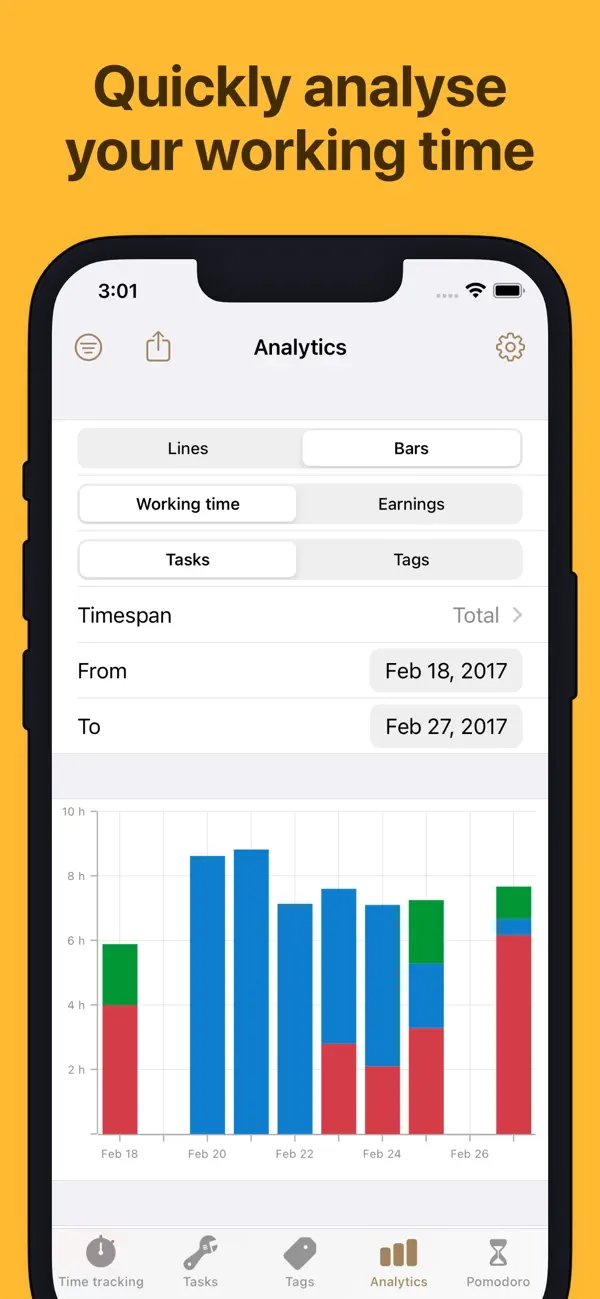 WorkingHours Screenshot 5